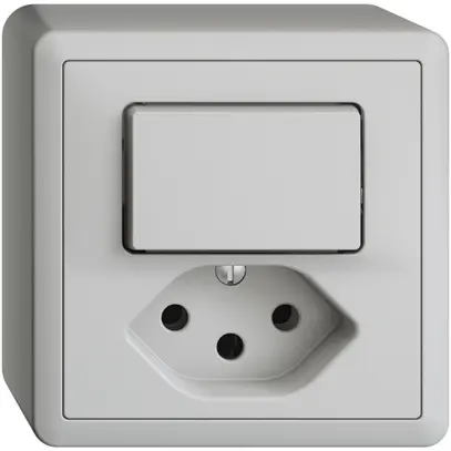 Combinaison AP 3/1P+T13 EDIZIOdue gris clair 