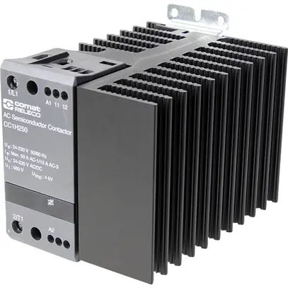 Contattore semiconduttore ComatReleco CC1H250, 24…230VUC, max. 50A/24…240VAC 