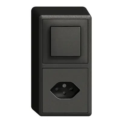 Combinazione AP EDIZIOdue 3/1P+T13 nero 