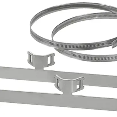 Befestigungsset Hensel f.befestigung von Mi-Gehäusern an Rohr, 60…150mm B=290mm 