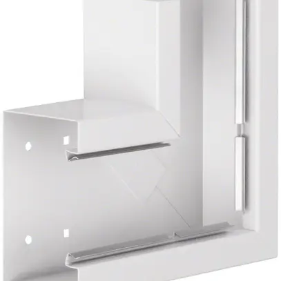 Angle plat tehalit BRS 85130, blanc trafic 