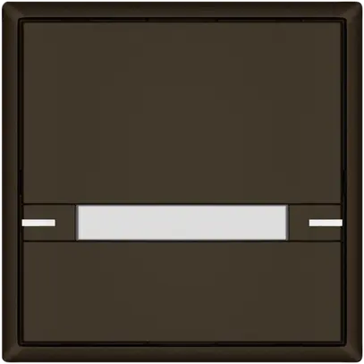 Poussoir KNX RGB EDIZIO.liv SNAPFIX® capteur temp.RGB-LED étiqu.1×com.2T br 