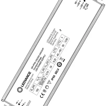 Convertisseur LED LDV PERFORMANCE, 24V 150W 219×63×38mm IP66 
