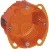 Scatola INC BATIBOX 2 mod. universale T=40mm arancione 