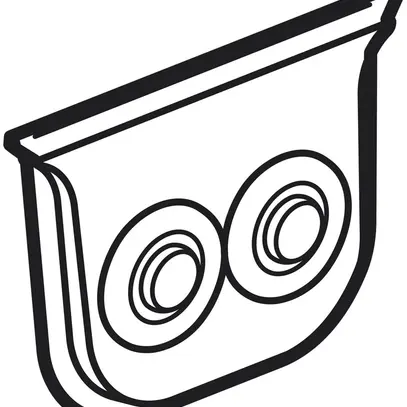 Raccordo 2 uscite 16mm PLEXO grigio 