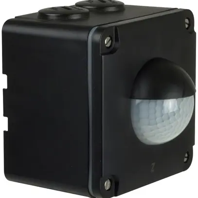 Rilevatore di presenza AP KNX/KLR Swiss Garde 300 IP55, nero 