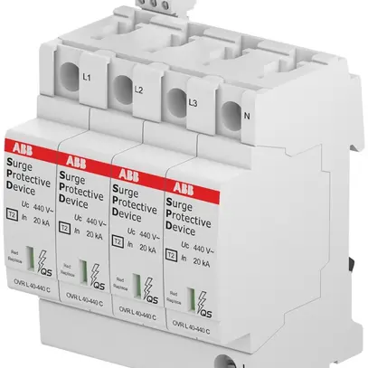 Scaricatore di sovrat.ABB proM compact t.2 4L 40kA 275V 