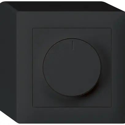 Variateur universel AP kallysto coupure de phase ascendante avec LED noir 