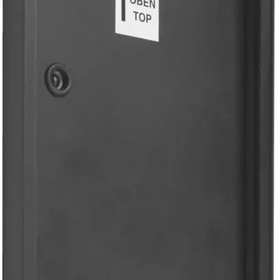 Scatola AP per citofono Hager elcom.one 308×184×28.5mm alluminio nero 