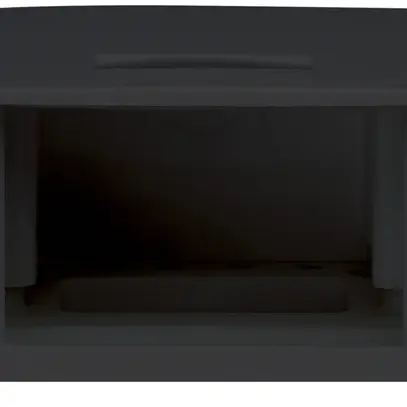 Boîtier AP Hager FLF noir 