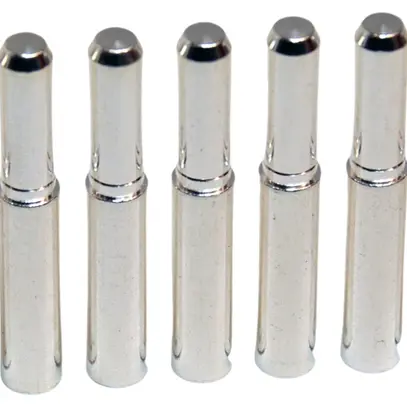 Goupille de compteur 100A 6/7/45mm rond jeu de 7 pièces a.encoche de position 