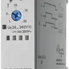 Relais temporisé AMD Finder 80.41, 1C 16A 24…240VAC/DC retardé au déclenchement 