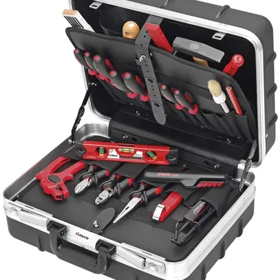 Valigia portautensili CIMCO CH 2021 28 pzz per apprendista materia sintetica 