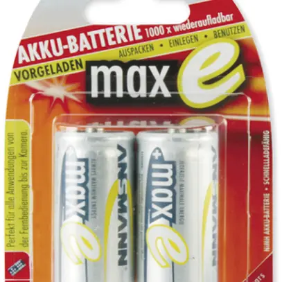 Accu NiMH HR14/C, 1.2V, 4.5Ah, blister à 2 pièces 