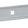 DIN-Hutschiene Hager univers 7.5mm isoliert tiefenverstellbar bis 21mm 