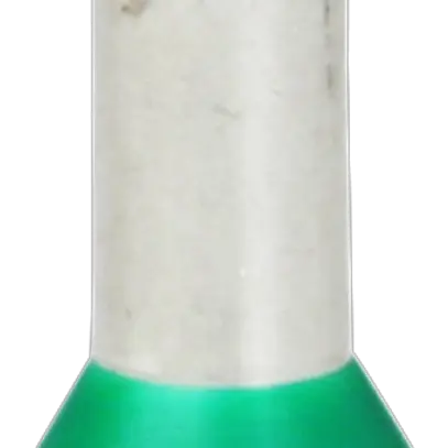 Aderendhülse Typ B isoliert 6mm²/12mm grün 