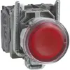Pulsante luminoso INS Harmony XB4 1 tasto 240VAC rosso Ø22.5mm 1NO 1NC IP66 