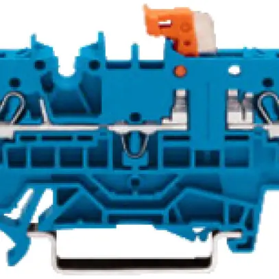 Morsetto sezionatore di misura WAGO TopJob-S 4L 2.5mm² blu 