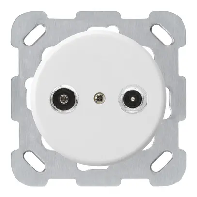 Presa d'antenna INC basico TV-R mont.B 11dB 2GHz bianco 