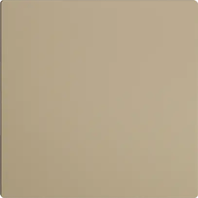 Blindabdeckung EDIZIOdue sand, ohne Zentrumsschraube 