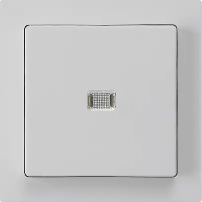 Interruttore pulsante luminoso INC kallysto 3/1P grigio chiaro 