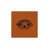 Presa SIDUS E T13 arancione 