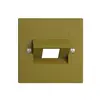 Plaque frontale 1×RJ45 ITplus EDIZIOdue olive 