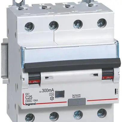 Disgiuntore differenziale Legrand C 4P 10A 6000A 300mA tipo A 