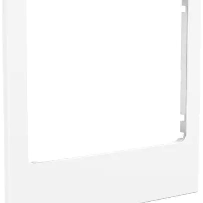 Cornice design audio Hager elcom.touch/elcom.fon quadrato bianco 