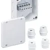 Boîte dérivation AP WK 040 4² 87×87×45mm 