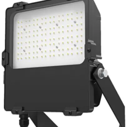 LED-Strahler DOTLUX LENSplus 100W 13600lm 850 IP66 30×60° 335×295mm schwarz 