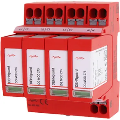 Parasurtension DEHN/elvatec guard MP TNS 275 type 2+3/classe II+III 