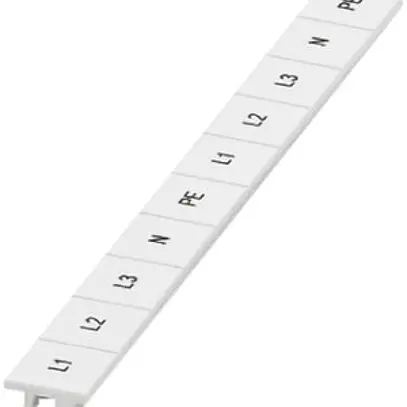 Ruban Zack ZB 10 blanc impres-sion horiz. à 10 étiquettes 