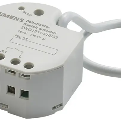 Attuatore-commutatore KNX INS Siemens UP 511S32, 1-volta 230VAC 16A 