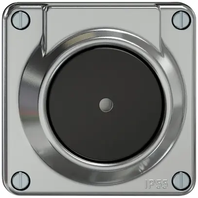 Partie supérieure ELEMENT SNAPFIX® sonnerie avec lentille alu 