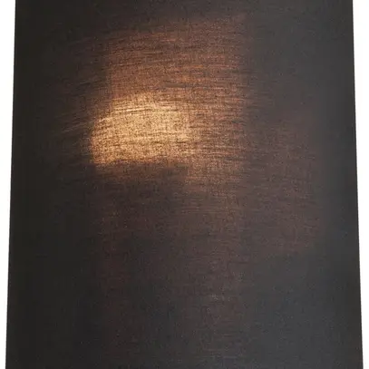 Paralume SLV FENDA Ø230×305mm, semitondo, nero/rame 