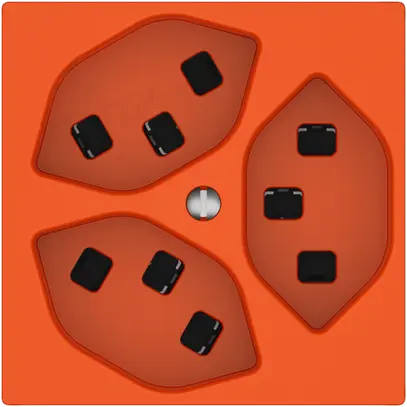 Prise EDIZIO.liv SNAPFIX® 3×T23 ora 