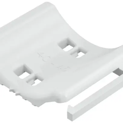 Contre-plaque Bettermann combinée avec contre-plaque double 40…46mm, PP, grc 