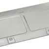 Boîte de table Legrand POP-UP, pour 2×4 modules Mosaic, 275×120mm, acier fin 