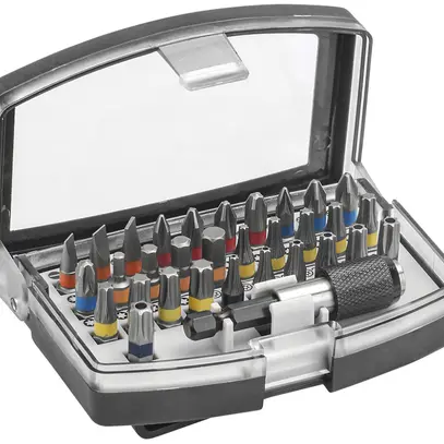 Assortiment d'embouts CIMCO 32 pièces 90mm 1/4" 