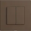 Interrupteur 2K/2T WLAN Edue Wiser coffee 