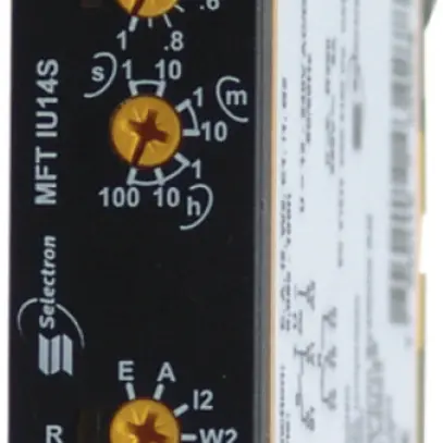 Relè multifunzione a tempo MFT 1C, 12…240VAC/DC 