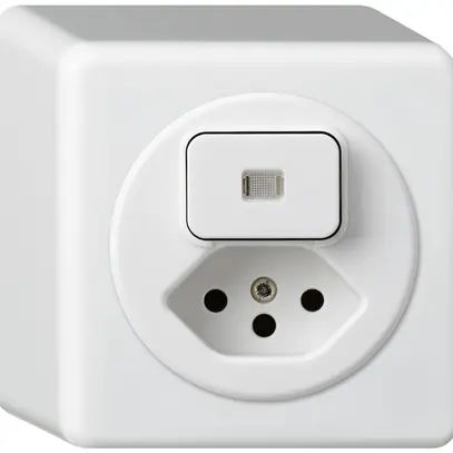 Combinaison lum.AP basico 6/1L+type 13 blanc 