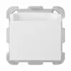 Interruttore Hotelcard INC kallysto 1L bianco con piastra di fissaggio 