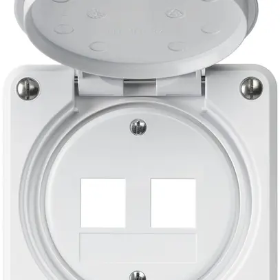 Kit di montaggio INC robusto HMS IP55 bianco per 2×modulo 