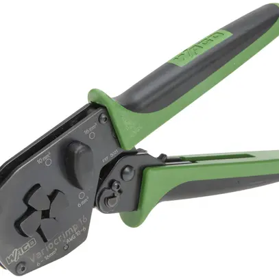 Pinza crimpatrice WAGO Variocrimp 16 per 6…16mm² verde 