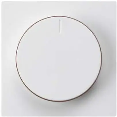 Variateur universel kallysto A coupure de phase ascendante avec LED blanc 