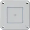 Contact à poussoir ENC robusto IP55 gris lumineux 