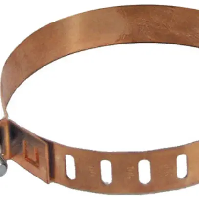 Collier de suspension Flury AL 2, réglable, Cu nu 