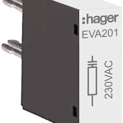Modulo RC Hager 230VAC per fusibili EV007…EV015, EVN022 